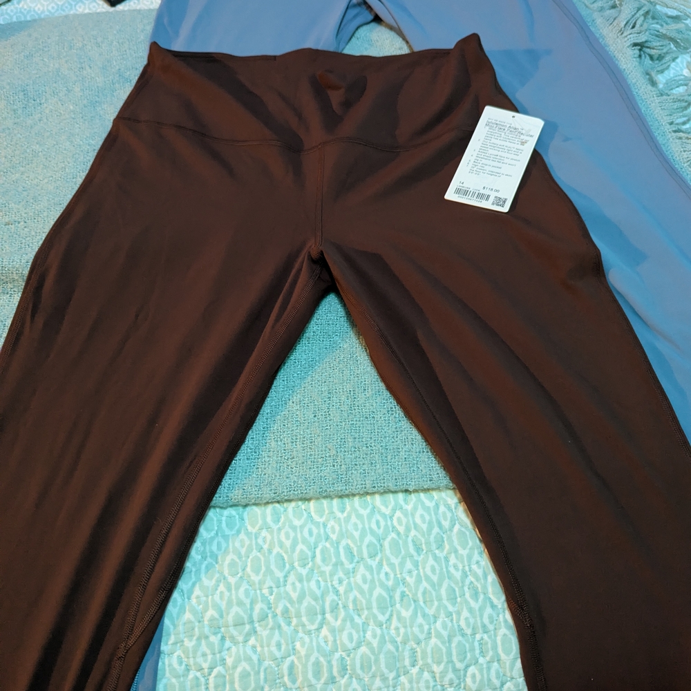 lululemon athletica Chocolate Brown Leggings